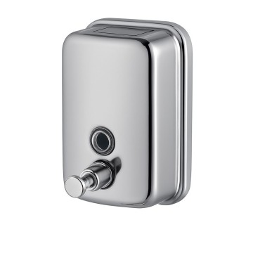 Dispenser de álcool gel-sabonete em Inox 500ml - Construinox